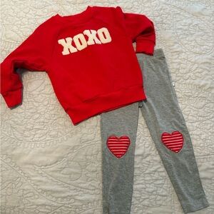 Little sleepies Valentine’s Day outfit